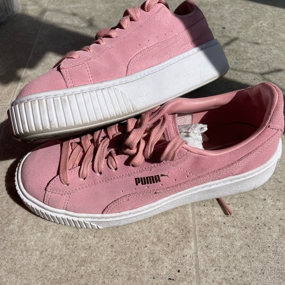 Women's Pink Sneakers - Picture 2 of 6